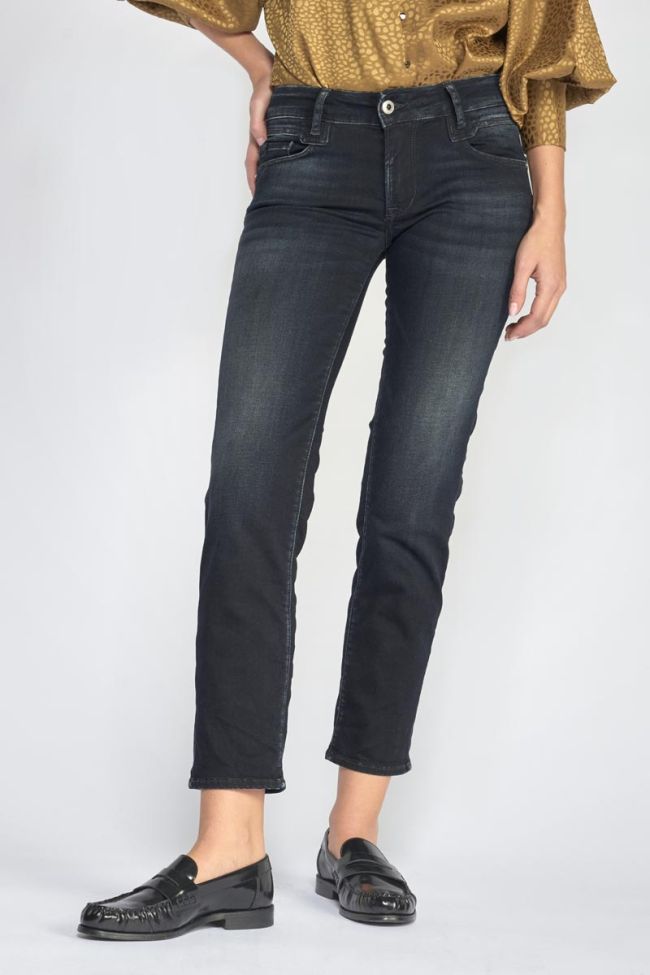 Jeans pulp slim Laross 7/8ème bleu-noir N°1