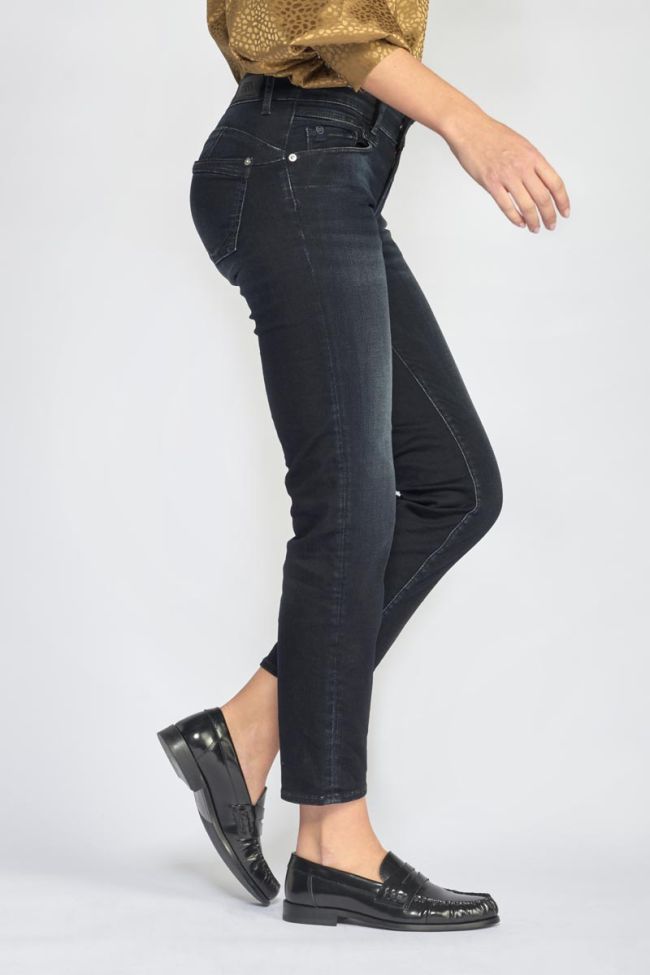 Jeans pulp slim Laross 7/8ème bleu-noir N°1