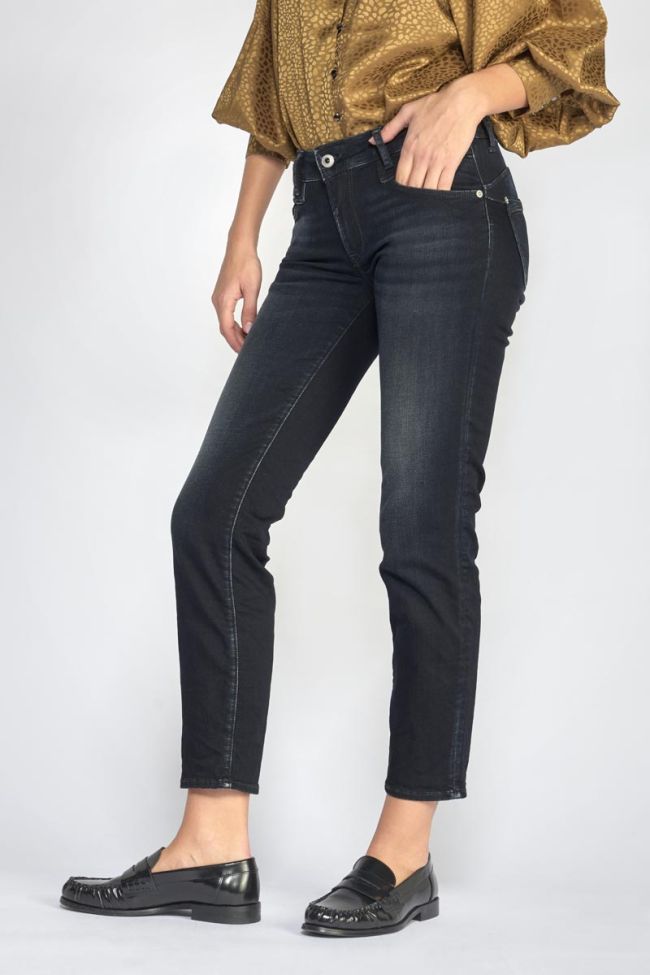Jeans pulp slim Laross 7/8ème bleu-noir N°1