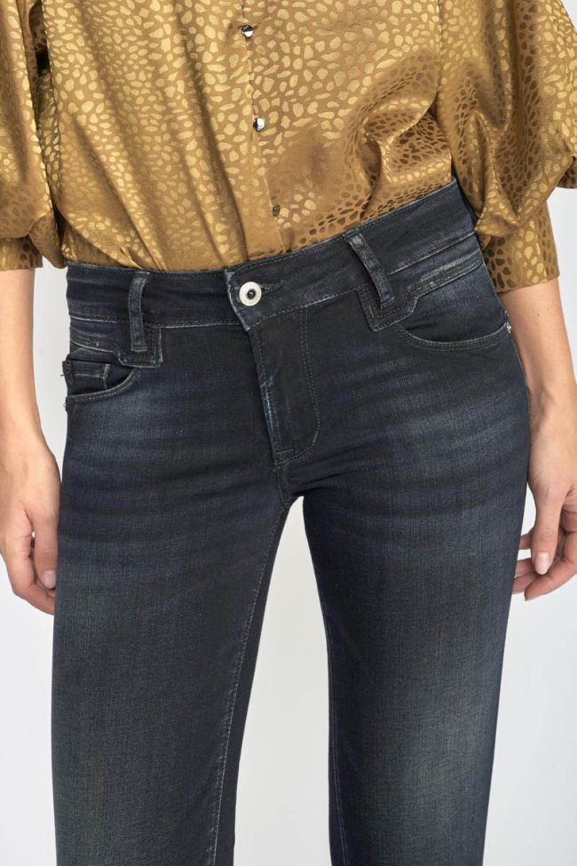 Jeans pulp slim Laross 7/8ème bleu-noir N°1
