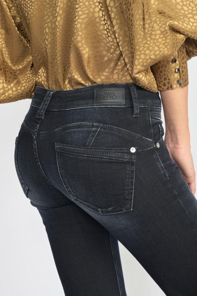 Jeans pulp slim Laross 7/8ème bleu-noir N°1