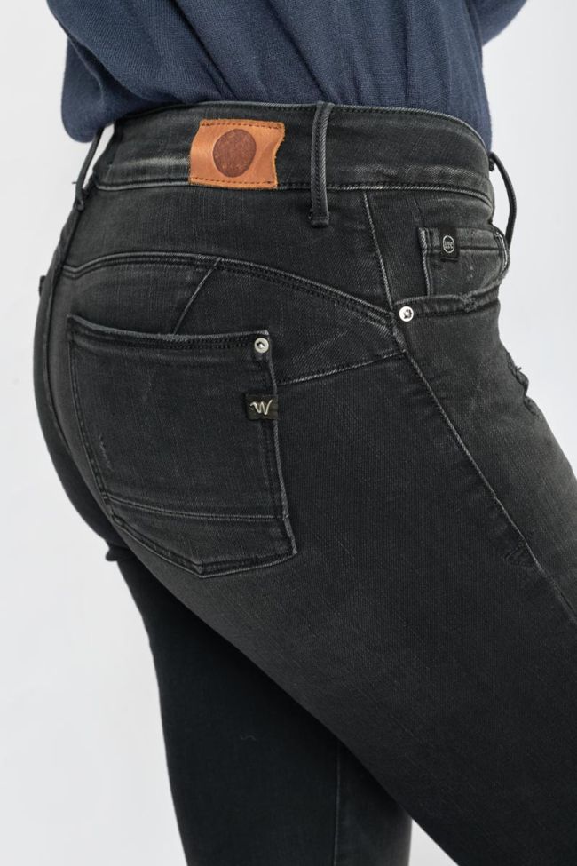 Jeans pulp slim Meteors 7/8ème noir N°1