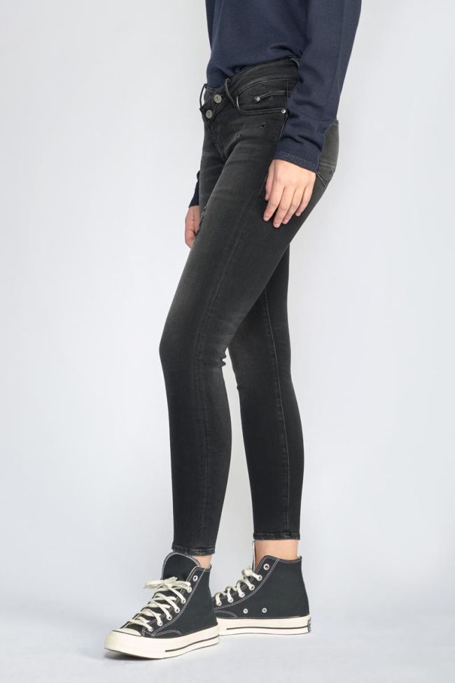 Jeans pulp slim Meteors 7/8ème noir N°1