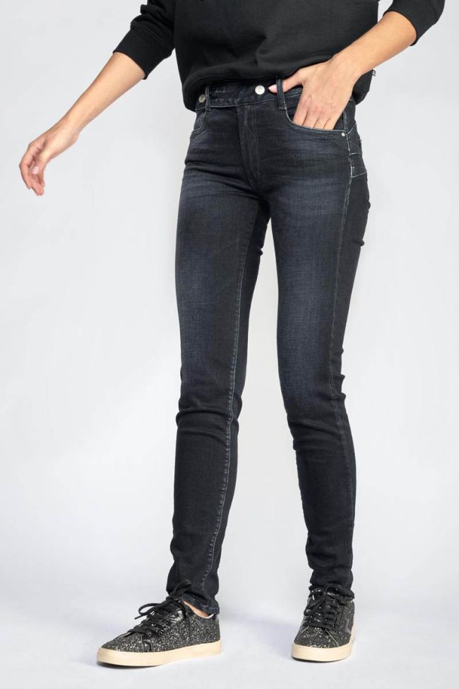 Jeans pulp slim Penny taille haute bleu-noir N°1