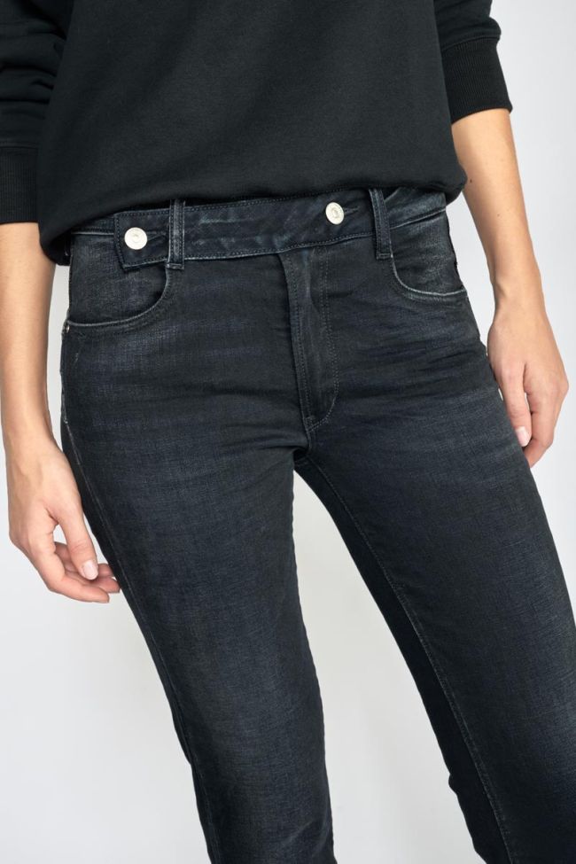 Jeans pulp slim Penny taille haute bleu-noir N°1