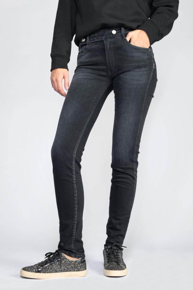 Jeans pulp slim Penny taille haute bleu-noir N°1