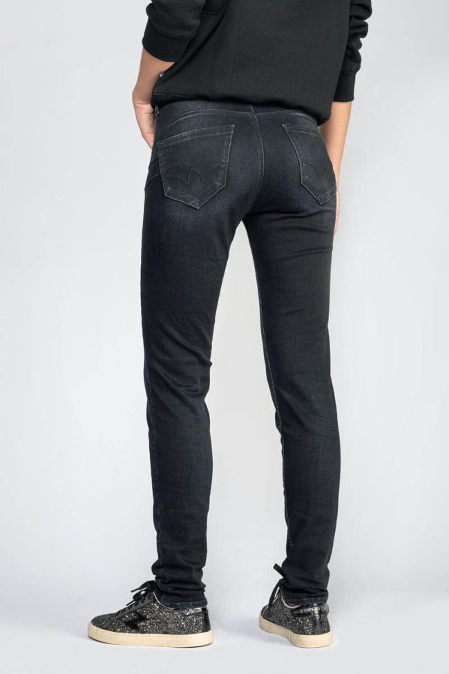Jeans pulp slim Penny taille haute bleu-noir N°1