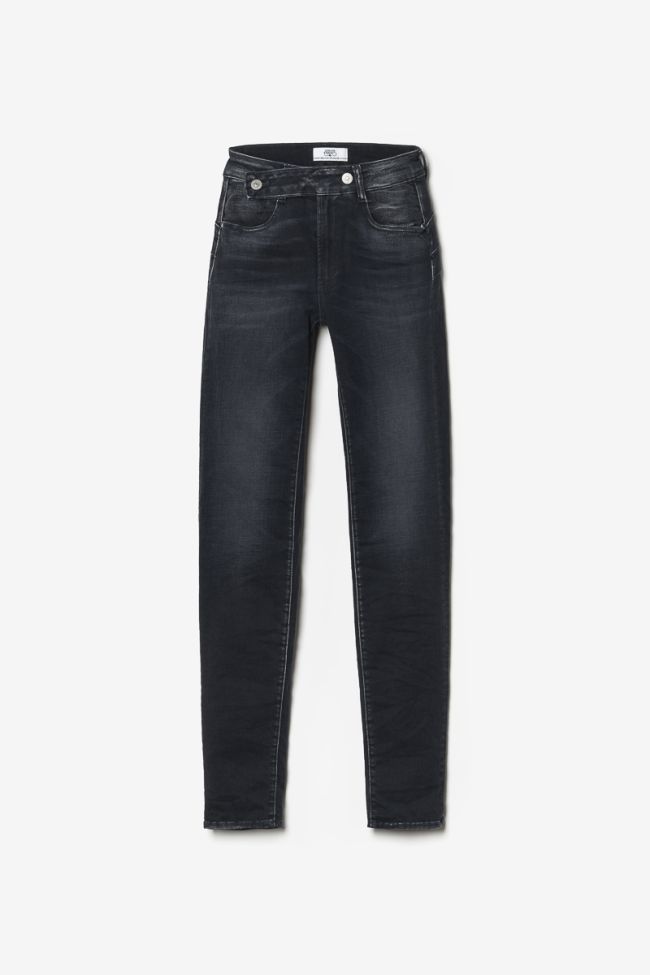 Jeans pulp slim Penny taille haute bleu-noir N°1