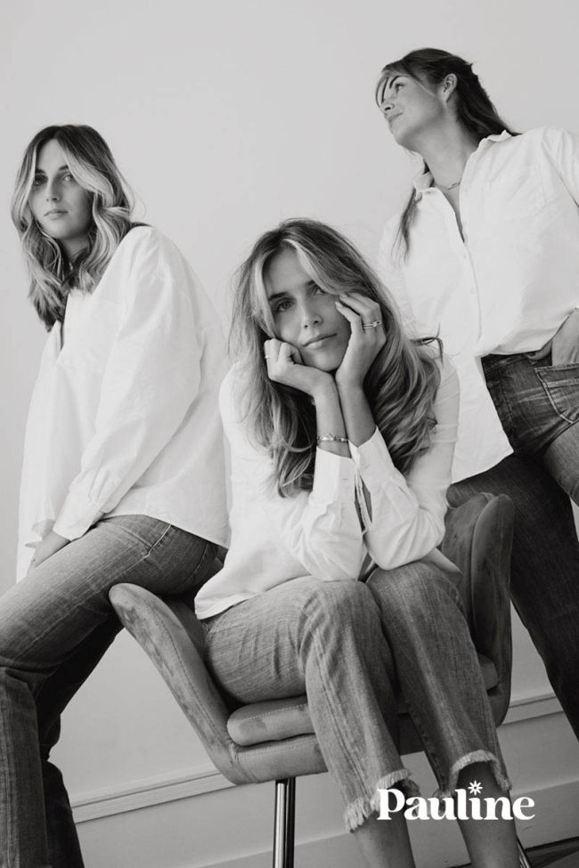 COLLAB @PAULINETRRS Pablo taille haute 7/8ème jeans bleu N°4