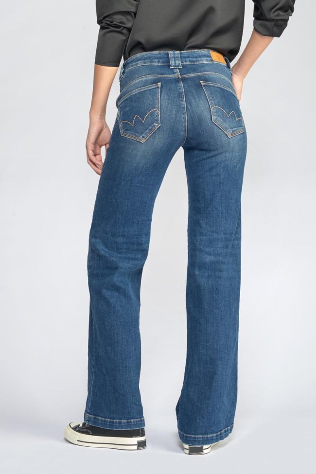 Jeans pulp flare Puggy taille haute bleu N°3
