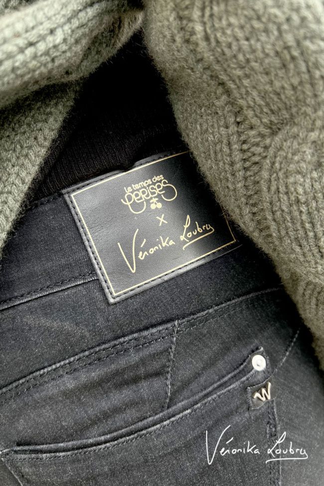 Pulp slim by Véronika Loubry jeans noir N°1