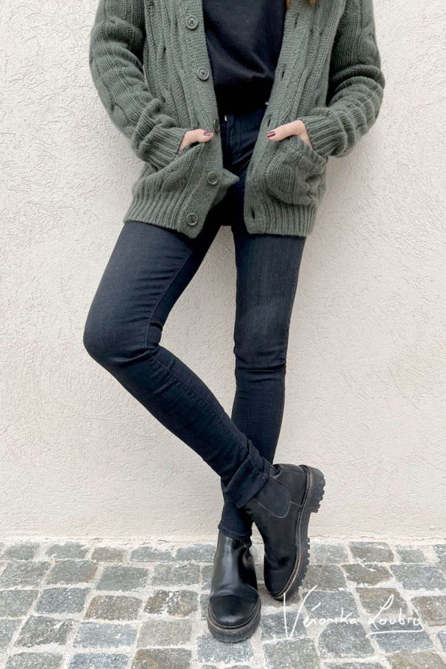 Pulp slim by Véronika Loubry jeans noir N°1