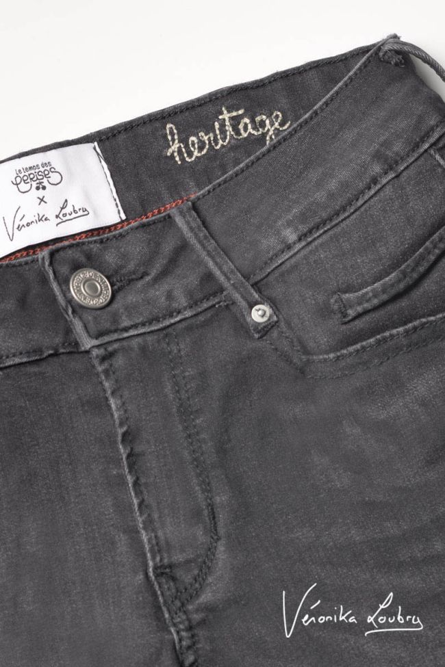 Pulp slim by Véronika Loubry jeans noir N°1