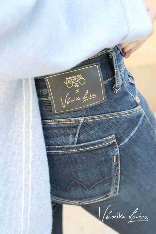 Pulp slim by Véronika Loubry jeans bleu N°1
