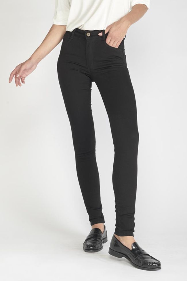 Jeans pulp regular taille haute noir N°0