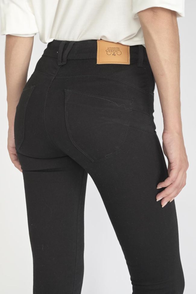 Jeans pulp regular taille haute noir N°0