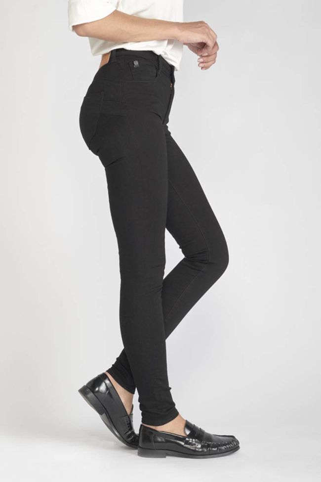 Jeans pulp regular taille haute noir N°0