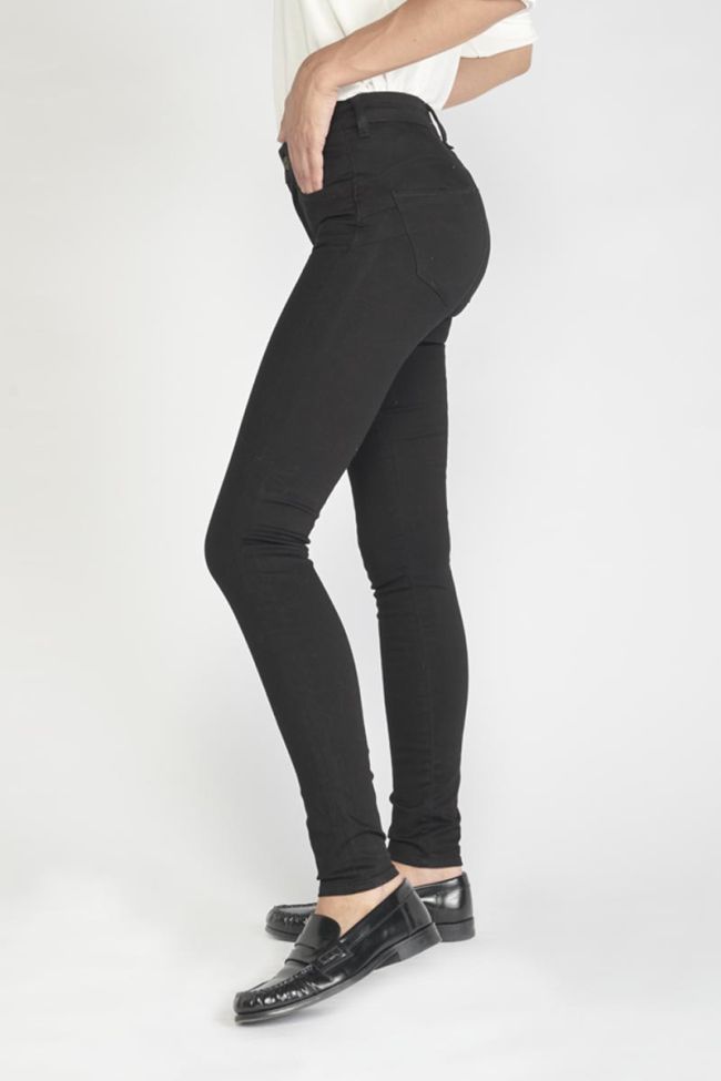 Jeans pulp regular taille haute noir N°0