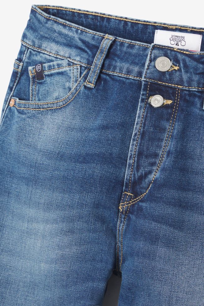 Jeans 400/19 mom Basic taille haute bleu N°3