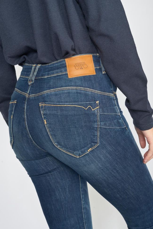 Jeans pulp slim Soma taille haute bleu N°2