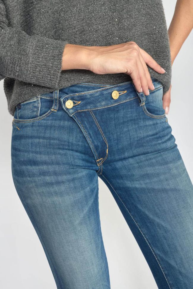 Jeans pulp slim Sticky 7/8ème bleu N°2