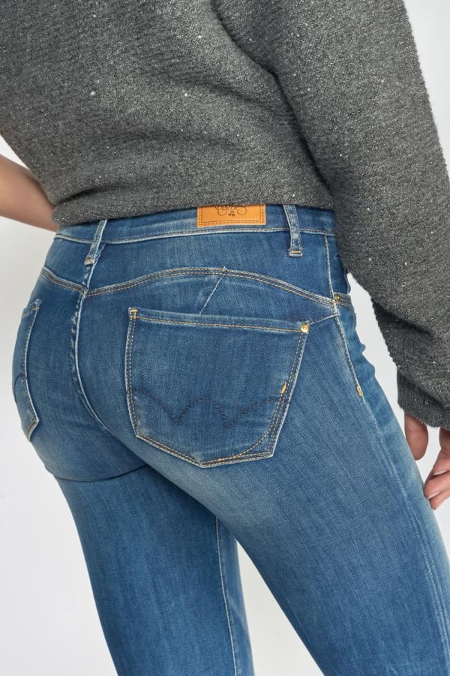 Jeans pulp slim Sticky 7/8ème bleu N°2