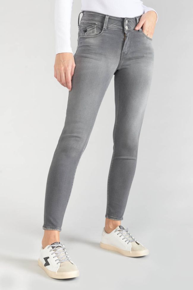 Jeans ultra pulp slim taille haute 7/8ème gris N°3