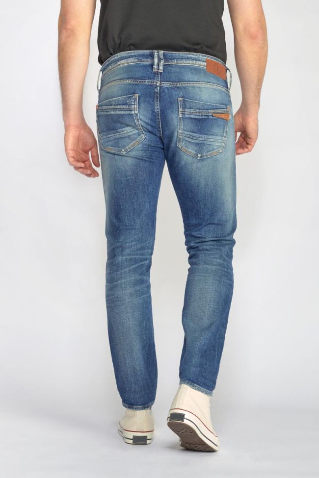 Jeans 700/11 adjusted Barefoot destroy bleu N°3
