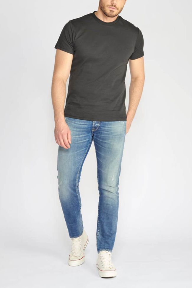 Jeans 700/11 adjusted Barefoot destroy bleu N°3