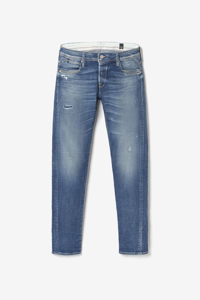 Jeans 700/11 adjusted Barefoot destroy bleu N°3