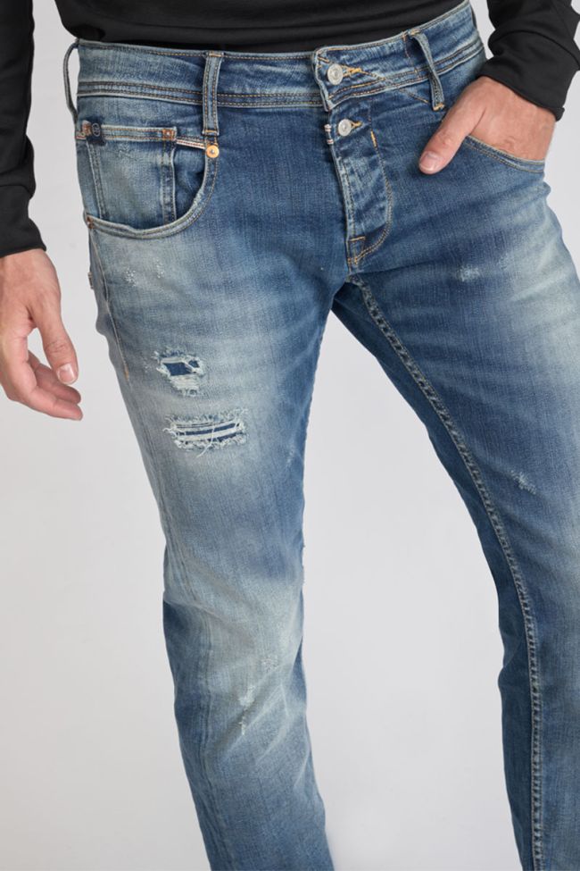 Jeans 800/12 regular Bellarys destroy vintage bleu N°3