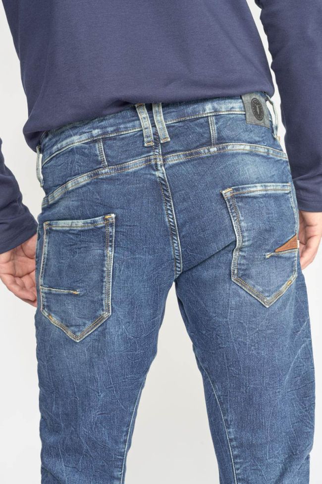 Jeans 900/03 tapered arqué destroy bleu N°2