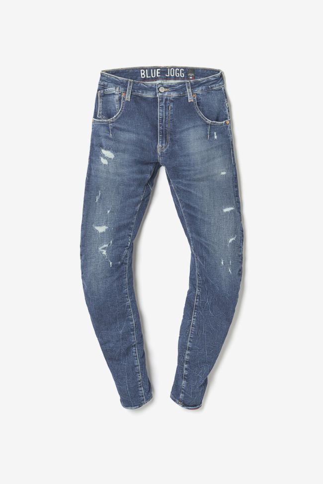 Jeans 900/03 tapered arqué destroy bleu N°2