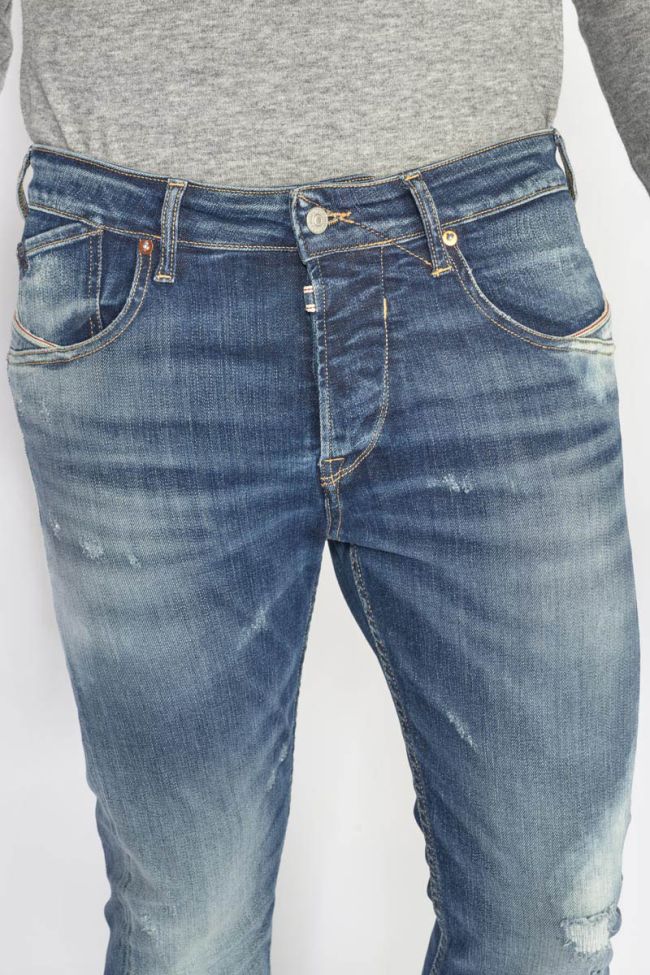 Jeans 900/16 tapered Blacksun destroy vintage bleu N°2