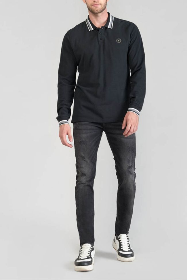 Jeans 900/16 tapered Riff destroy noir N°1