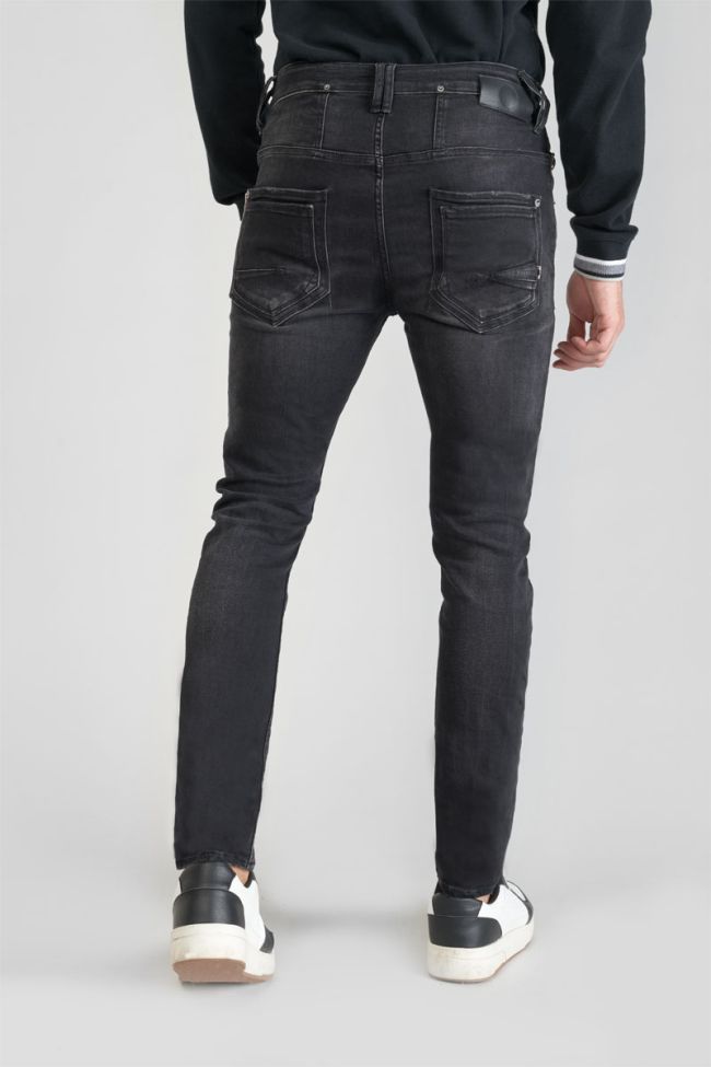 Jeans 900/16 tapered Riff destroy noir N°1