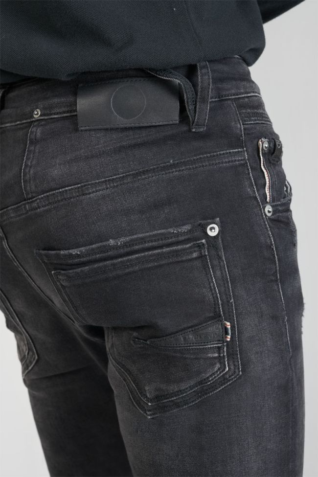 Jeans 900/16 tapered Riff destroy noir N°1