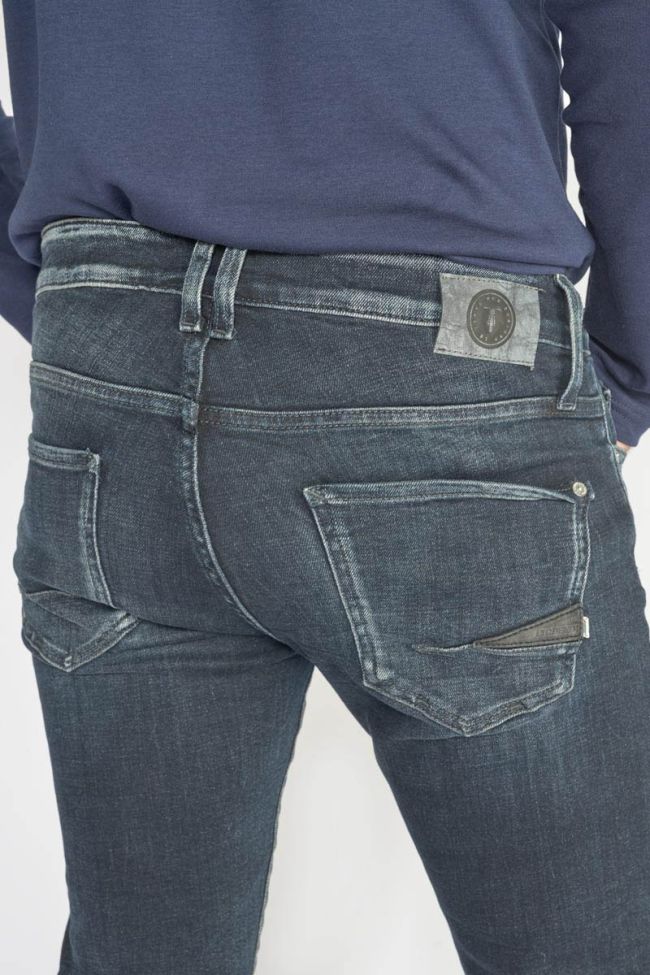 Jeans power skinny 7/8ème bleu-noir N°1