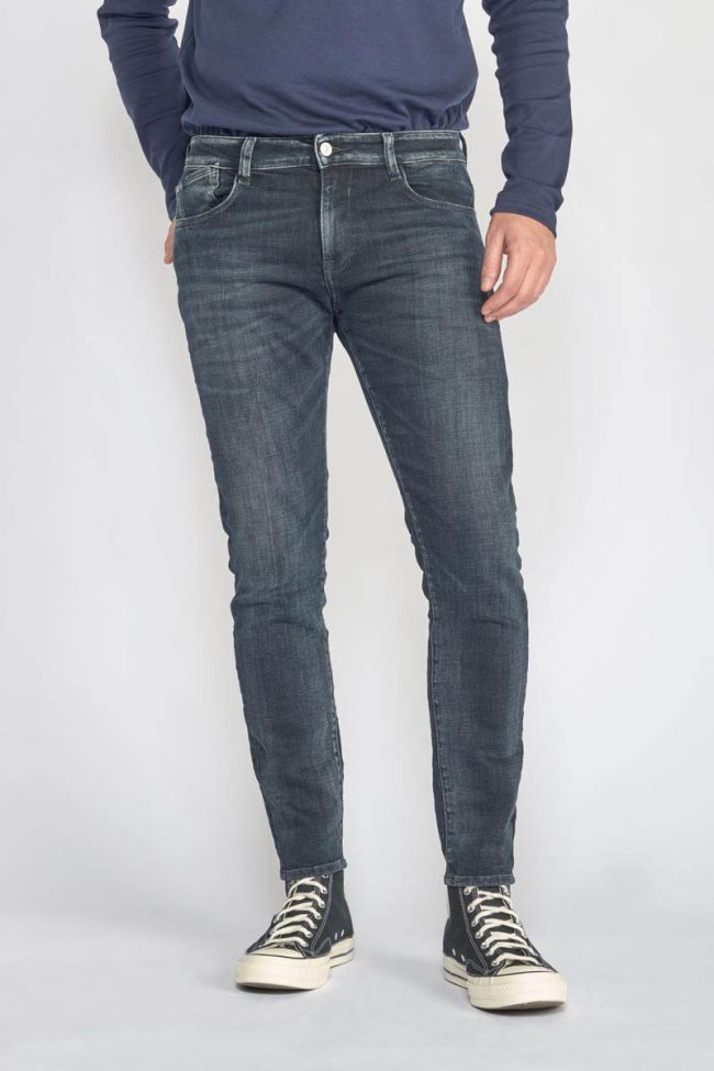 Jeans power skinny 7/8ème bleu-noir N°1