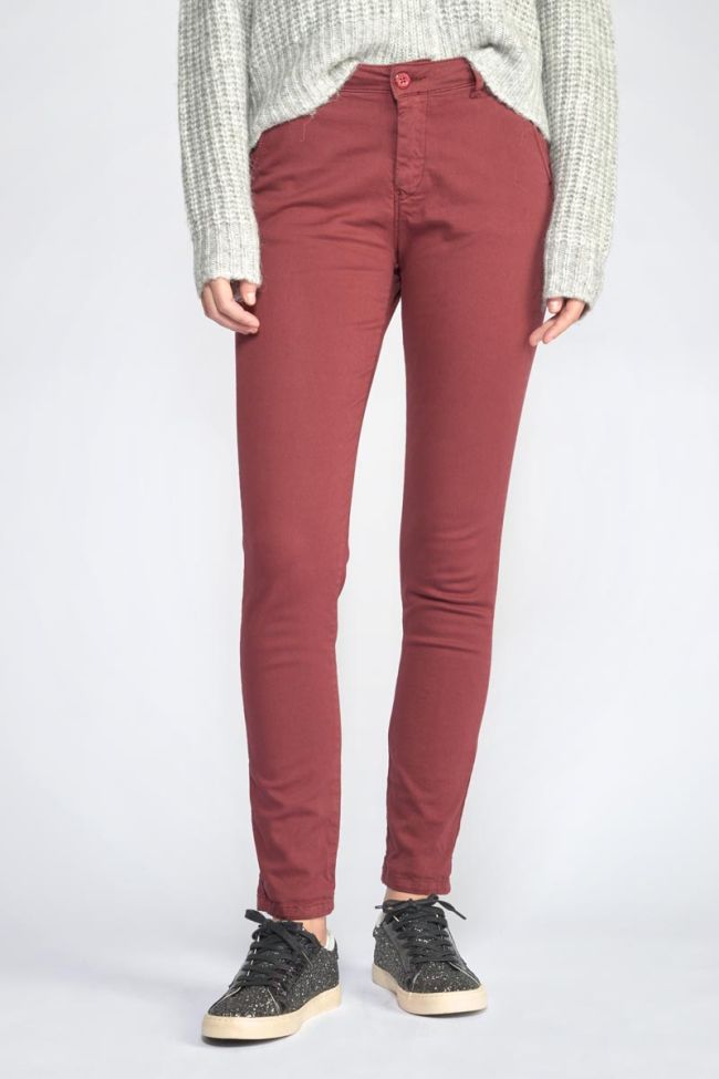 Pantalon Dyli2 bordeaux