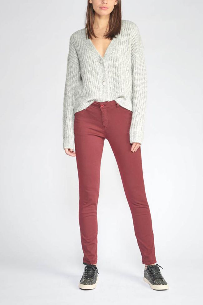 Pantalon Dyli2 bordeaux