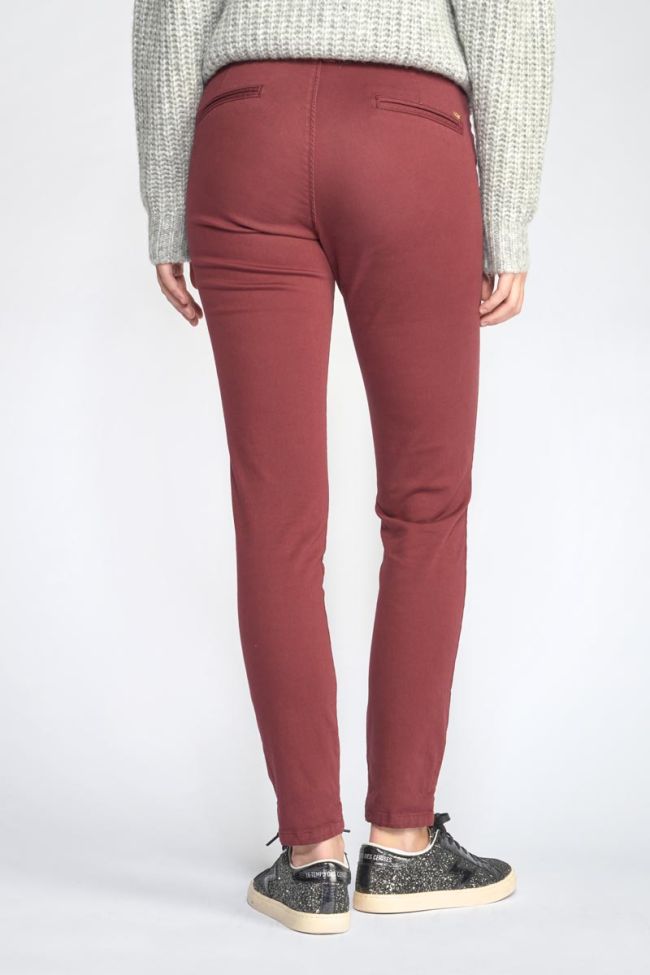 Pantalon Dyli2 bordeaux