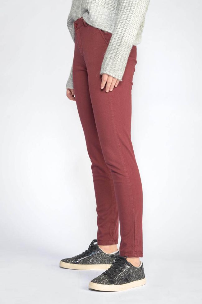 Pantalon Dyli2 bordeaux