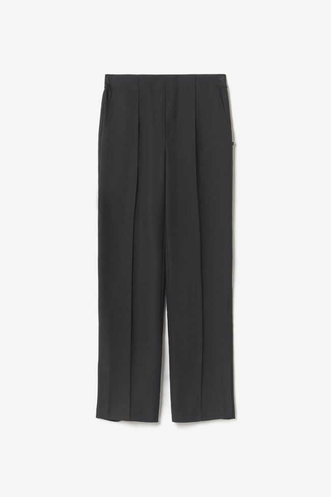 Pantalon Rosaly noir à fentes
