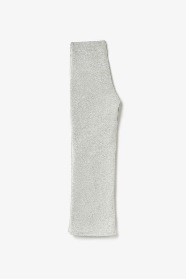 Pantalon jogging Adagi taille haute gris chiné