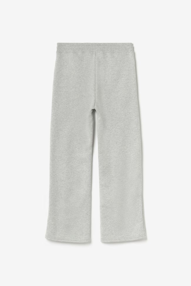Pantalon jogging Adagi taille haute gris chiné