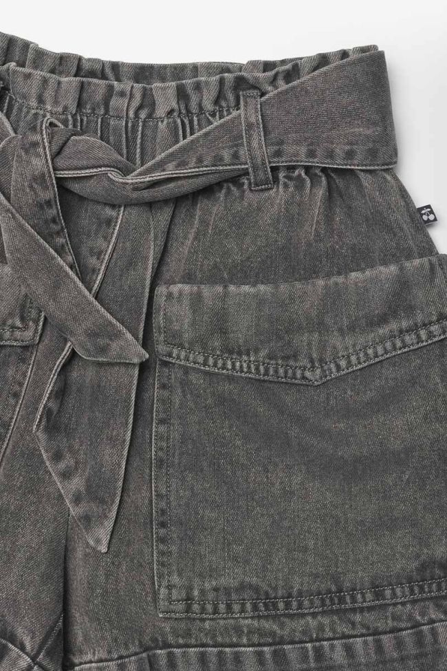 Short Stuvygi en tencel gris