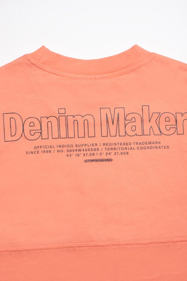 T-shirt Ikkobo corail