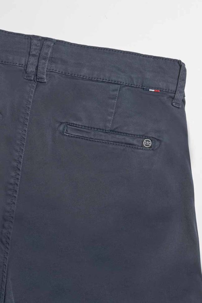 Pantalon chino  Jasbo bleu nuit