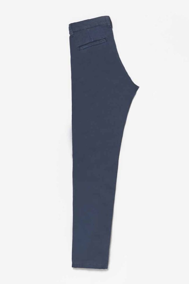 Pantalon chino  Jasbo bleu nuit